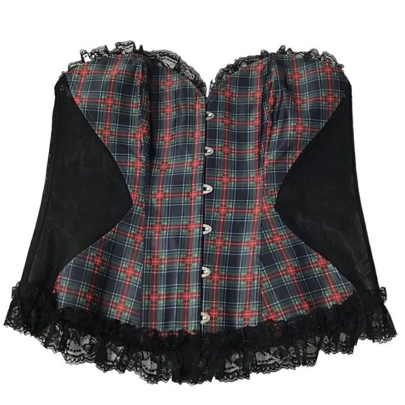 Adore Me Black Plus Unlined Corset New Size 1X - Picture 5 of 10